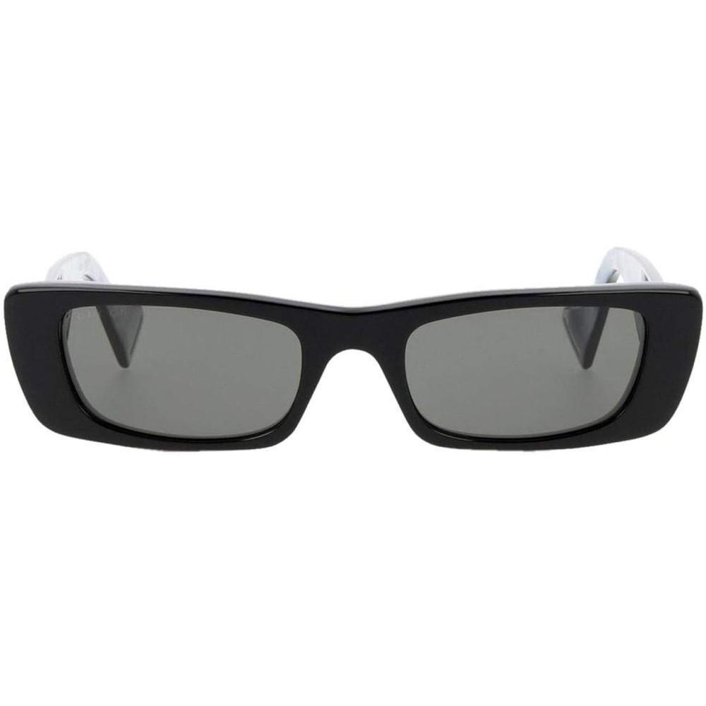 Gucci Black Rectangular Sunglasses - image 1
